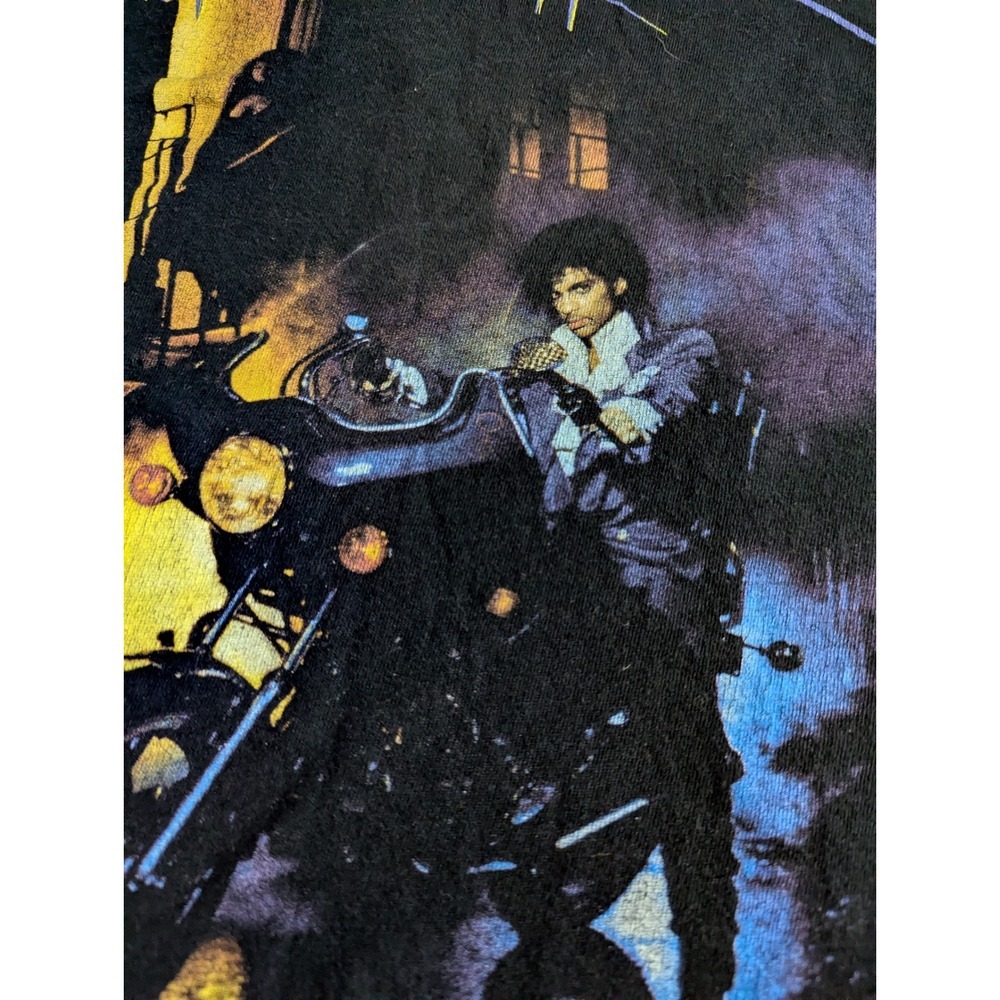 Prince Purple Rain and the Revolution Black Graphic T Shirt - Picture 5 of 11